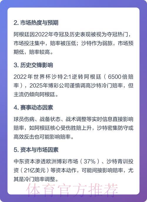 世界杯赔率波动解析：影响因素深度剖析